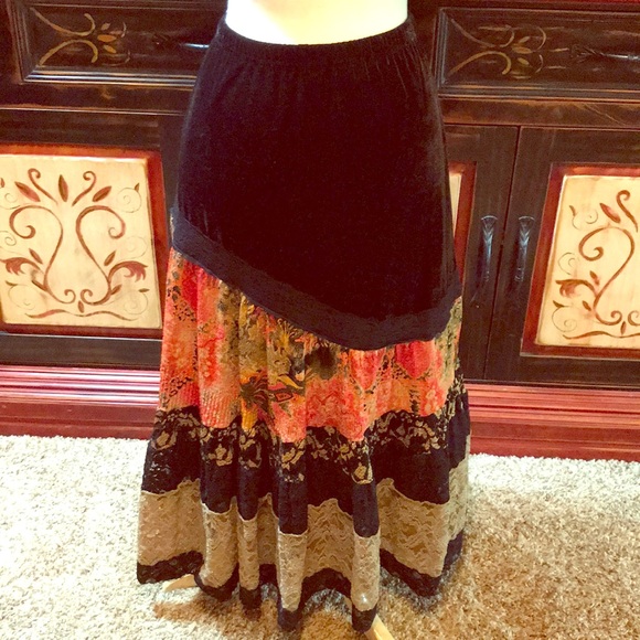 Coldwater Creek Dresses & Skirts - Boho look Coldwater Creek maxi skirt